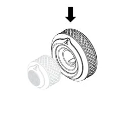 DRC-205-Knob-RP -Audio Elite Zone DRC 205 Knobs Both Rear