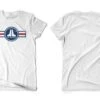 USA Badge T-Shirt 1 USA Badge T-Shirt -Audio Elite Zone JLA USA Badge T WHT 13dacca1 9bb8 4ef4 a465 1a89cffbb81f